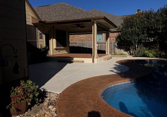 Sunstamp Coping In Montego Stone
Pool Decks
SUNDEK San Antonio
