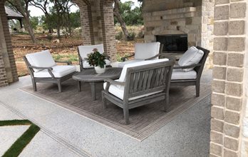 New Braunfels patio resurfacing