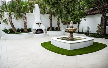 San Antonio concrete patio overlay