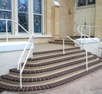 church steps coating