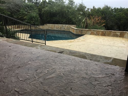 Sun Stamp Upper And Lower Patio Surface
Concrete Floors
SUNDEK San Antonio
