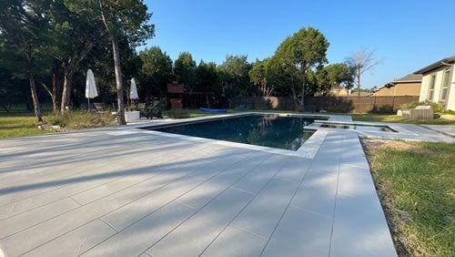 Tuscan Oyster White (beck Residence) Sa Tx
Pool Deck Resurfacing
SUNDEK San Antonio
