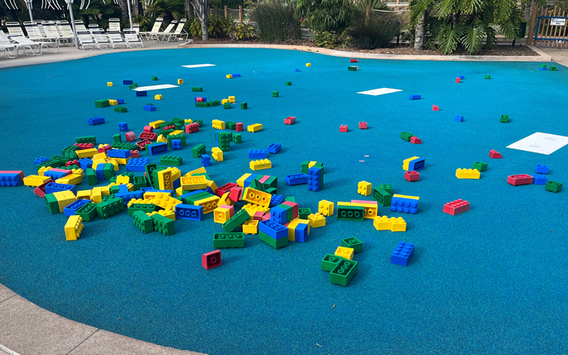 SunPlay cushioned safety surfacing San Antonio playground