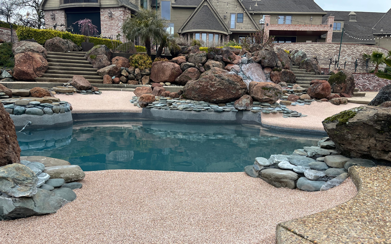 SunPlay safety surfacing pool deck San Antonio